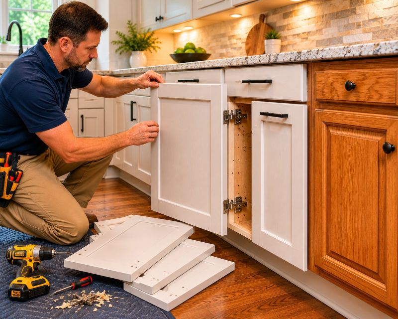 Oak Cabinet Remodeling in Indianapolis, IN